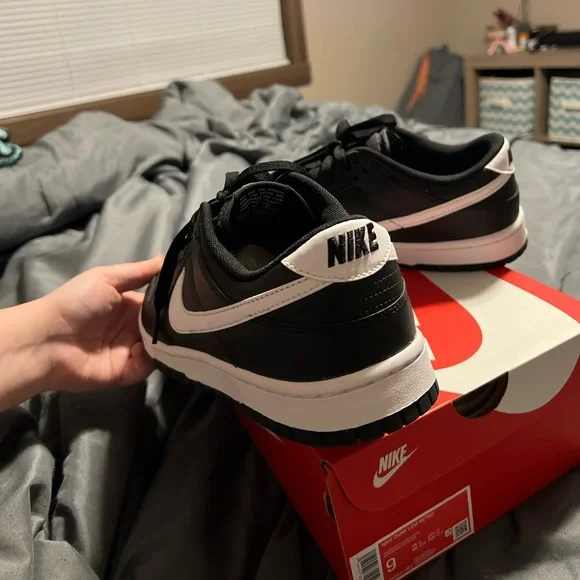 Nike | Shoes | Nwt Black Panda Dunks | Poshmark display picture 3